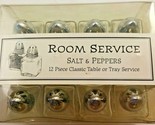 Restoration Hardware Set of 12 Room Service Salt and Pepper Shakers - £15.85 GBP