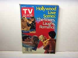 Vintage Tv Guide Magazine Feb 8 - 14 1986 Hollywood Love Scenes Rock Hudson - £7.74 GBP