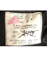 70s Royal Navy RAIN COAT MANS BRITISH UK MILITARY 8405-99-137-9273 SIZE:... - $1,162.09 MXN