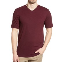 Travis Mathew Men&#39;s Short Sleeve Trumbull V Neck T-Shirt Pima Cotton Dar... - $29.12