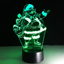 Creative3D LED touch control Santa Claus night light - £13.54 GBP