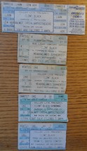 Clint Black 5 Vintage Ticket Stubs 1990&#39;s Walnut Creek Dean Smith NJ With Wynonn - £14.96 GBP