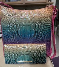 BRAHMIN 2pc KATIE/ADY HORIZON OMBRÉ MELBOURNE MULTICOLOR BNWT - $275.93