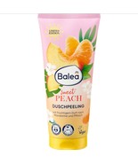 Balea Exfoliating Shower gel /peeling SWEET PEACH 1ct. 200ml LIMITED EDI... - $11.87
