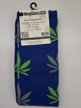 PREMIUM 420 WEED SOCKS OVER THE KNEE SIZE - SEATTLE COLORS - GO SEAHAWKS... - £14.87 GBP
