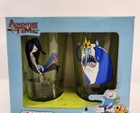 Adventure Time Cartoon Network Pint Glass Gift Set Marceline Ice King Ne... - $28.84