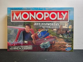 Monopoly Jeff Foxworthy Edition Board Game Redneck Property Trading 2020... - $6.88