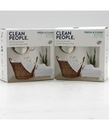 Lot of 2 CLEAN PEOPLE Fresh &amp; Clean Laundry Detergent Strips  96 Loads - $59.40