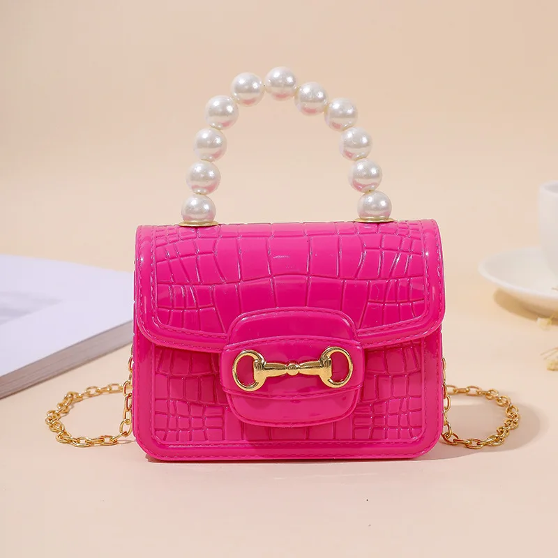 PVC Jelly Crossbody Coin Purse Fashion Mini Handbags  Pattern  Handbag Plastic S - $61.05