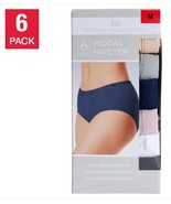 Karen Neuburger Womens Panties Black Blue Gray Pink Tan White Hipster 6-... - $50.59 CAD