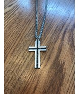 Carbon Elements RUE 21 Necklace Cross Ships N 24h - $31.96
