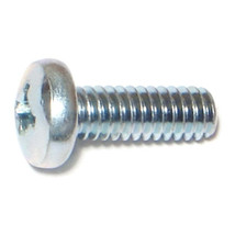 1/4&quot;-20 x 3/4&quot; Zinc Plated Steel Coarse Thread Phillips Pan Head Machine Screws - $11.17+