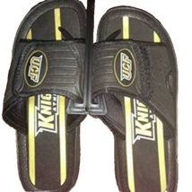 Ncaa Central Florida Knights Men&#39;s Xs 5/6 Shower Slide Sandals Flip Flops New - $14.47