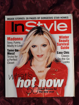 INSTYLE Magazine January 2001 Madonna Marcia Gay Harden Katey Sagal China Chow - £12.80 GBP