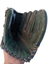 Vintage Regent Baseball Glove Blue Cowhide Expansive Trap Right Hand Throw 5342 - £11.05 GBP