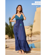 Blue cotton dress - £51.52 GBP