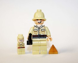 Rene Bellog Indiana Jones Raiders of the Lost Ark Custom Minifigure - £3.84 GBP