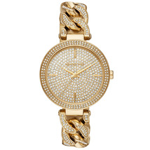Michael Kors Women&#39;s Catelyn Gold Dial Watch - MK4674 - £158.73 GBP