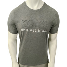 Nwt Michael Kors Msrp $58.99 Men&#39;s Gray Crew Neck Short Sleeve T-SHIRT S M L Xl - £25.72 GBP