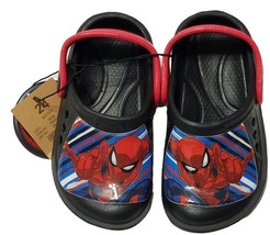 Marvel Classic Spider-Man Unisex Boy Girl Toddler Clogs (U.S. Size 8) NW... - $14.84