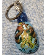 Stone Keyfob/ring. Road/Tribal-Serpent Theme.C.2020. - $283.92 MXN