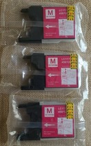  Three (3) MAGENTA Ink Cartridges ~ Brother MFC Printer ~ LC17/77/79 450... - $28.06 CAD