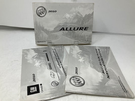 2010 Buick Allure Owners Manual Set with Case OEM F04B17001 - £20.99 GBP