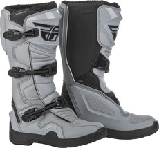 FLY RACING Maverik Boots, Gray/Black, Men&#39;s US Size: 14 - £110.12 GBP