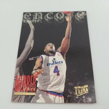 1996 Skybox Chris Webber #347 Encore Washington Bullets Basketball Card - £1.01 GBP