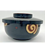 Vintage Japanese Painted Soup Bowl with Lid SKU U133 - £19.97 GBP