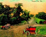 Drive in Penn Valley Park Kansas City Missouri MO 1910 DB Postcard - $4.17