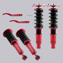 Box(4) Coilover Suspension Shocks For Mitsubishi Eclipse GS RS 95-99 Adj Height - £474.04 GBP