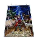 Little Drummer Boy Glass Art - Nativity Scene [Sheet music] - £43.92 GBP