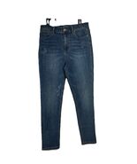Karen Kane Women’s Jeans Size 6 Mid Rise Stretch Blue Skinny Denim 5-Pocket - $36.56 CAD