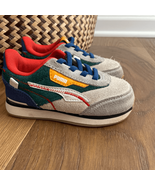 Puma Future Rider New Heritage Toddler Sneaker Marshmallow Green Cobalt ... - $40.32