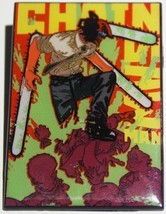 Chainsaw Man Manga Anime Denji Figure with Chainsaws Metal Enamel Pin NE... - £6.16 GBP