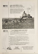 1953 Print Ad Caterpillar CAT D4 Diesel Crawler Farm Tractors Peoria,Illinois - $19.78