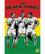 FIFA World Cup Soccer Event Brazil | TEAM GHANA Poster | 13 x 19 Inches - £11.59 GBP