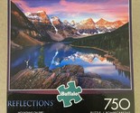Buffalo Games 750pcReflections Cardboard Jigsaw Puzzle  Sealed Mountains... - $15.46