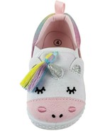 Wonder Nation Girls Infants Pre Walk Shoes Size 5 Casual Canvas Unicorn ... - €11,24 EUR