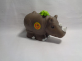 Little People Fisher Price Learning Zoo Letter R Rhinoceros 2004 Mattel  - $1.92
