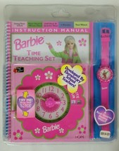 Vintage 90s NIP Barbie Time Teaching Set w. Quartz Watch 1998 - £30.97 GBP