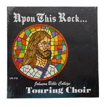 Upon This Rock Johnson Bible College Choir Gospel LP Vinyl Record Album - £9.41 GBP