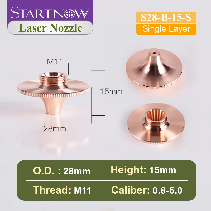 tnow HANS Laser Cutting Nozzle Chrome Plated For Precitec Raytools WSX C... - $84.26