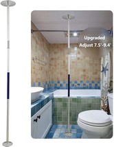 Floor To Ceiling Grab Bar Transfer Pole Stand Assist Aid For Elderly Toilet - £196.63 GBP