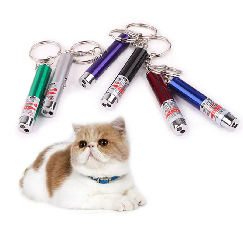Sporting LED Light A Funny Interactive Cat Pen Toys Goods For Pets A Tease Cats  - £18.54 GBP