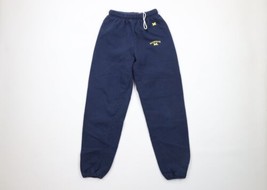 Vtg 90s Mens Small Faded Spell Out University of Michigan Sweatpants Joggers USA - £42.84 GBP