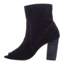 Chinese Laundry Tom Girl Peep Toe Suede Bootie size 7 - £42.81 GBP