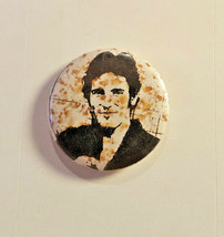 Bruce Springsteen Pinback 1970s Vintage Button Badge Rare 1.25&quot; The Boss - $50.75