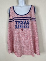 NWT New Era Men Size 4X Pink Heathered Texas Rangers Tank Top Sleeveless - £6.60 GBP